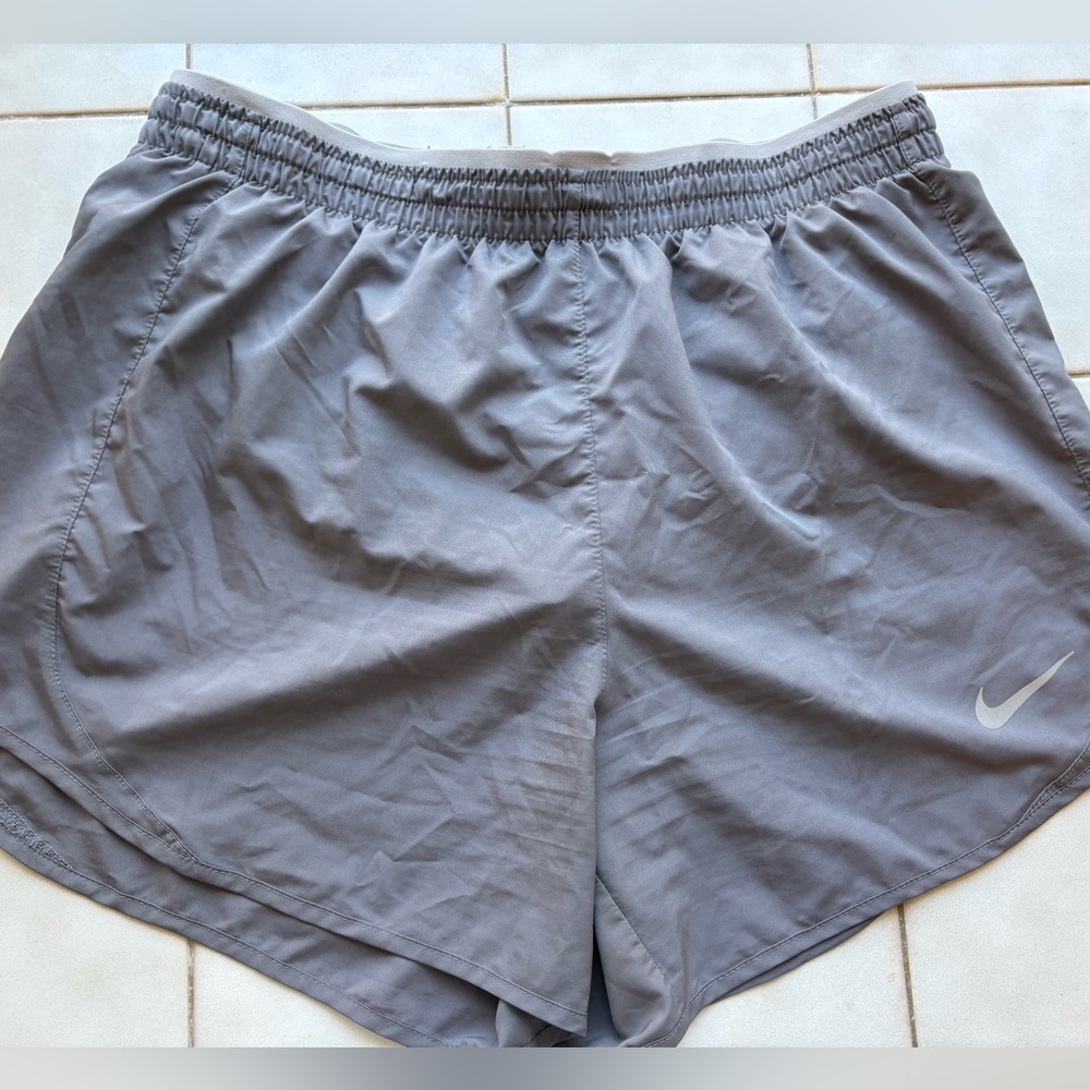 Nike Dri-FIT Running Shorts in Slate Gray